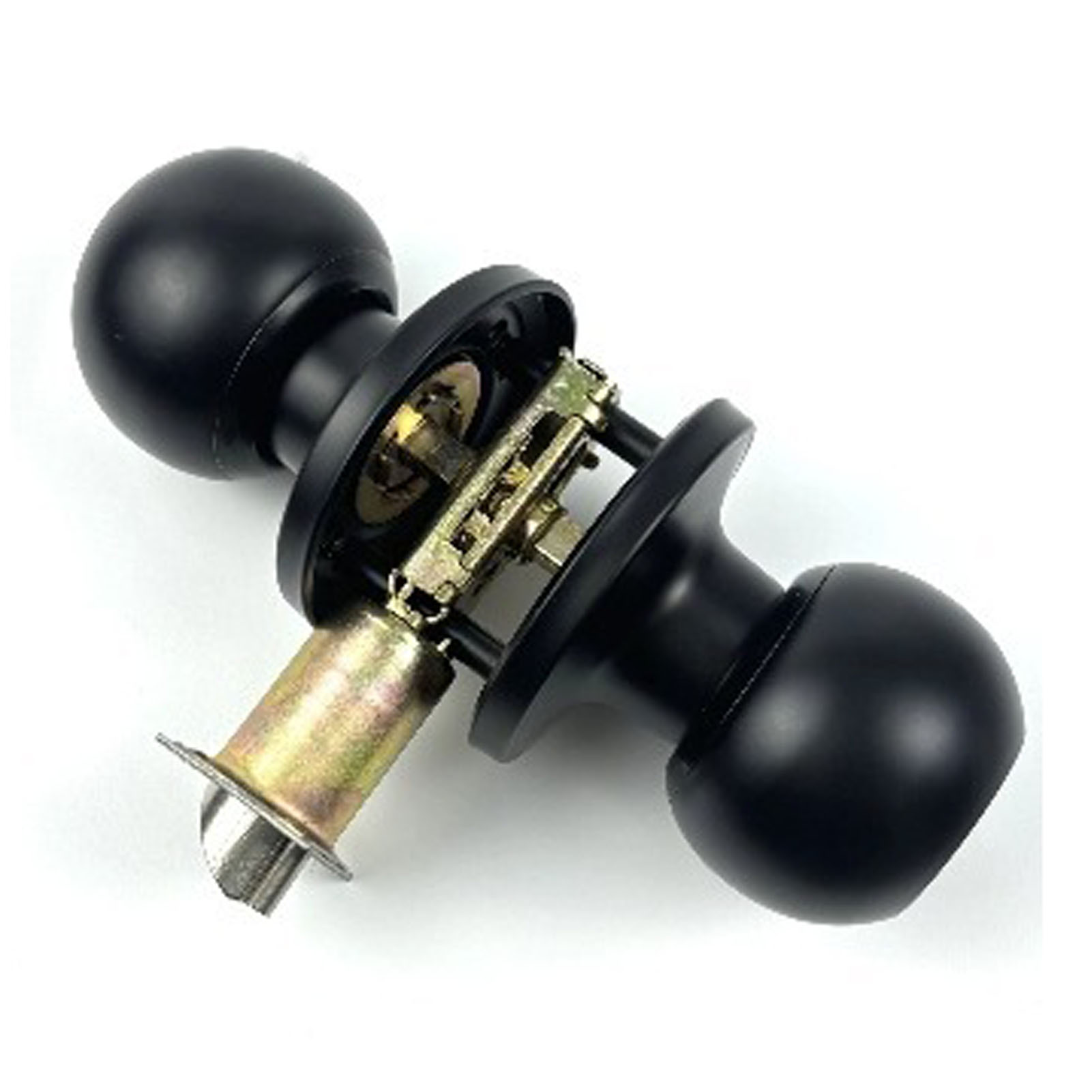Door Knob Replacement - Bathroom Lock Round Handle for 30‑50mm