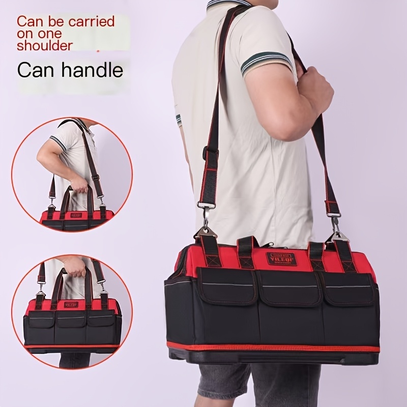 A Red Electrician'S Tool Bag A - Home Improvement Warehouse ulasan dan harga