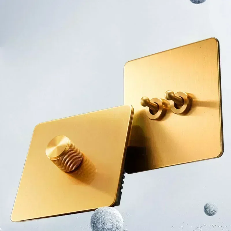 Wall Light Toggle Switch Gold  - Home Improvement Years ulasan dan harga
