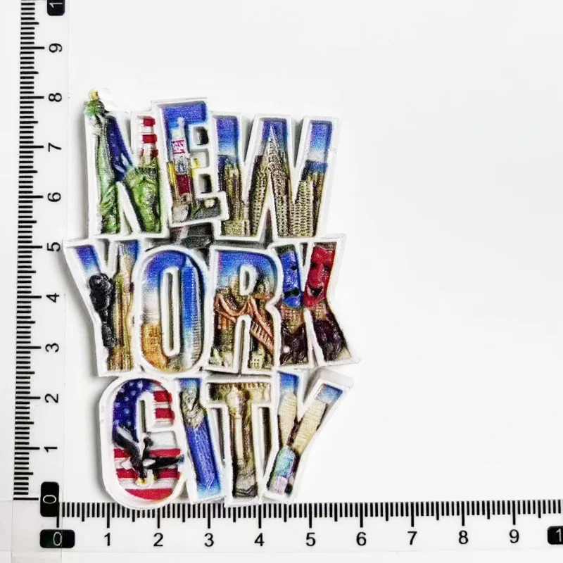 1pc, New York, USA Travel Souv - Home Improvement Years ulasan dan harga