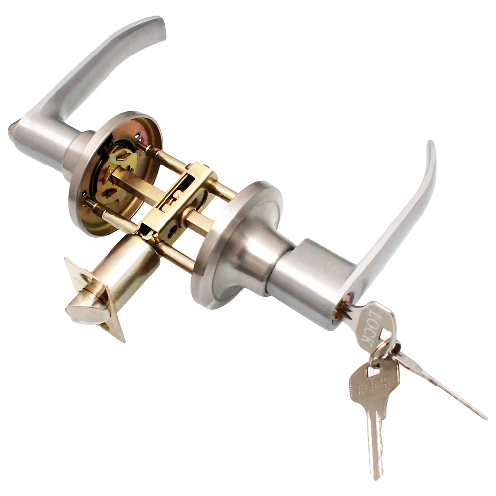Locking Door Handle Stainless  - Door Knob Replacement ulasan dan harga