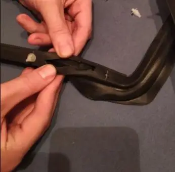 1 Pcs Door Rubber with Clips f - Door Weather Strip ulasan dan harga