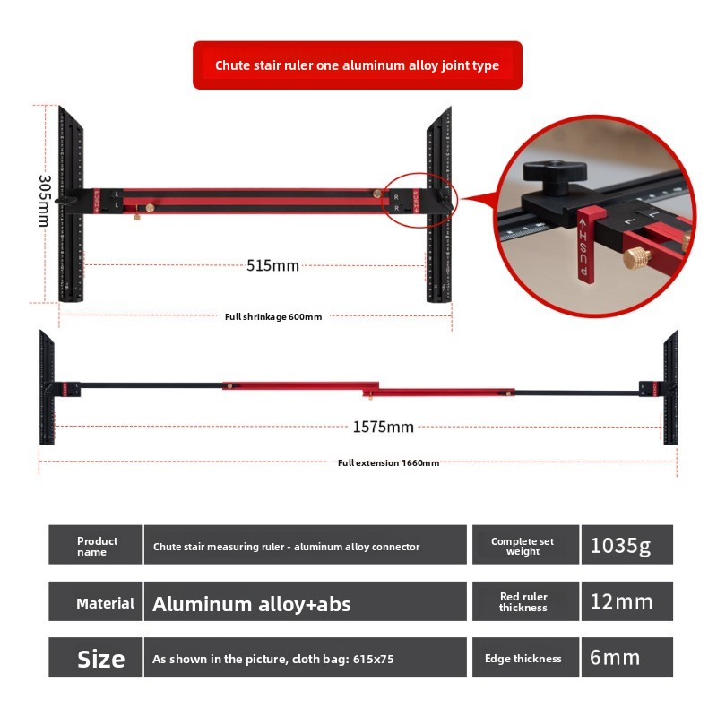 Aluminum Alloy Stair Ruler,Hig - Home Improvement Usa ulasan dan harga