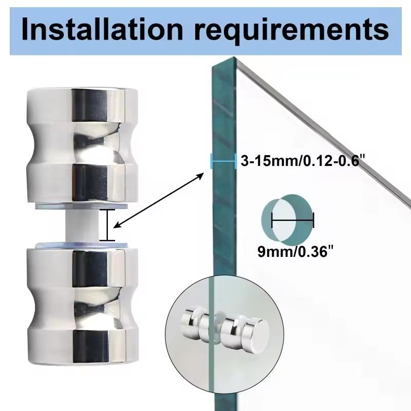 Stylish Shower Glass Door Hand - Door Knob Replacement ulasan dan harga