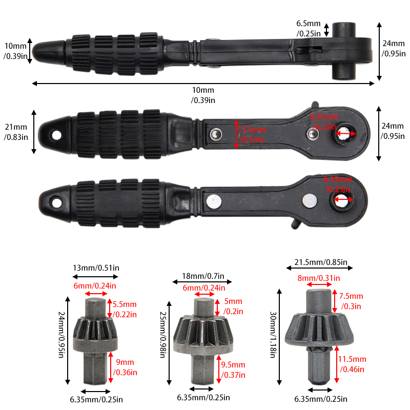 Black H-Shaped Drill Chuck Rat - Home Improvement Warehouse ulasan dan harga