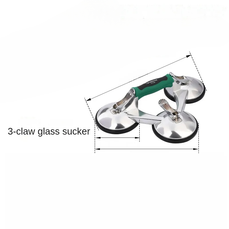 Three Claw Glass Suction Cup T - Home Improvement Warehouse ulasan dan harga