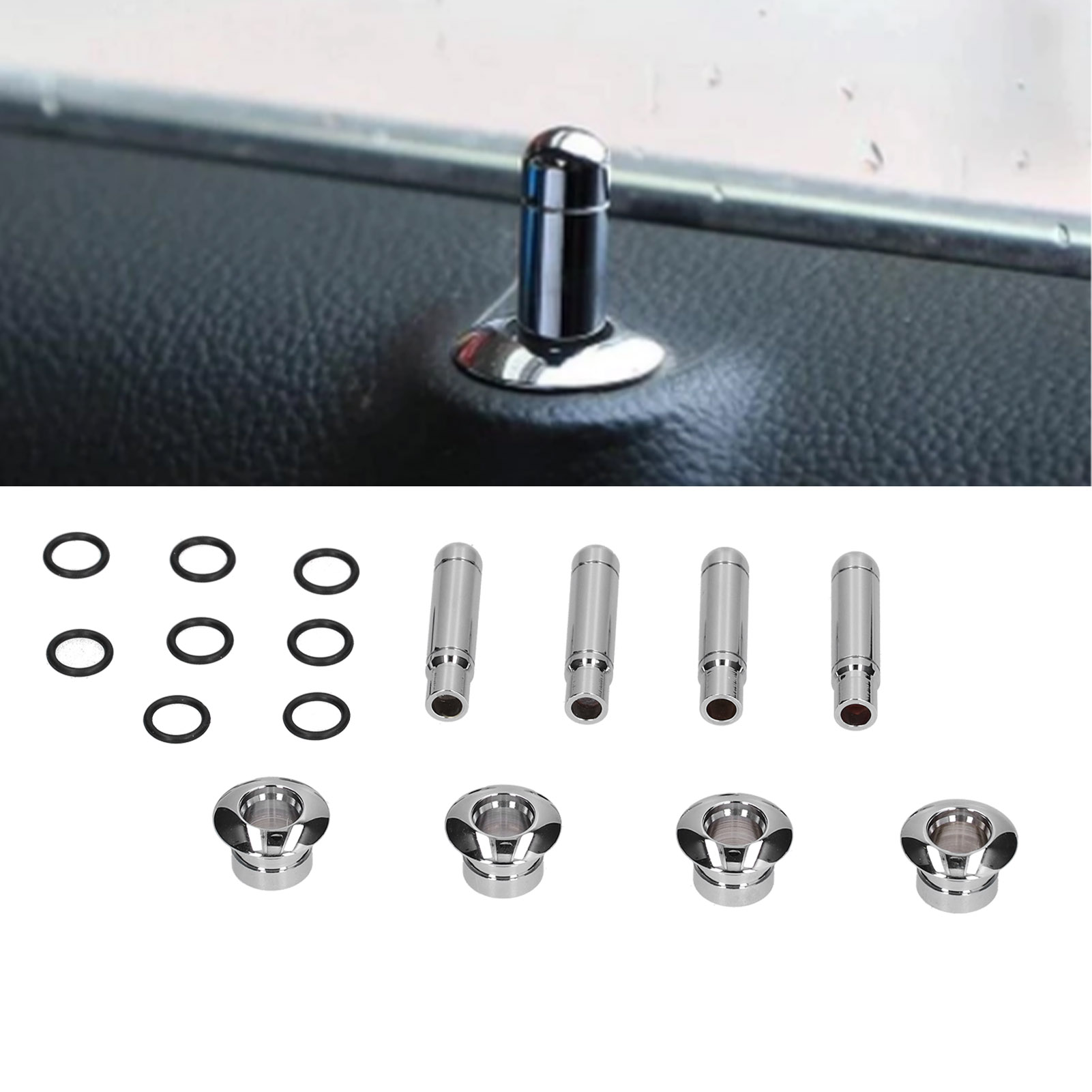 Car Door Lock Knob with Cover  - Door Knob Replacement ulasan dan harga