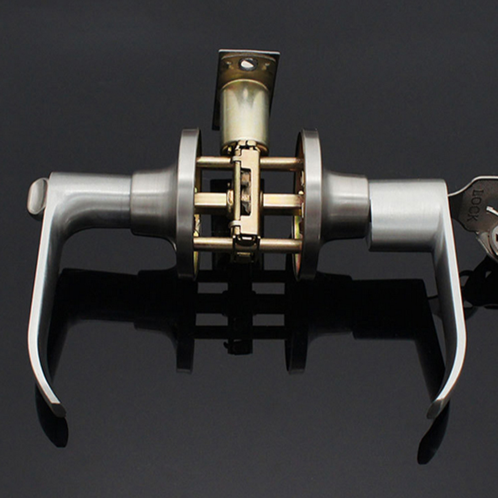 Door Lever Lock with 3 Keys Lo - Door Knob Replacement ulasan dan harga