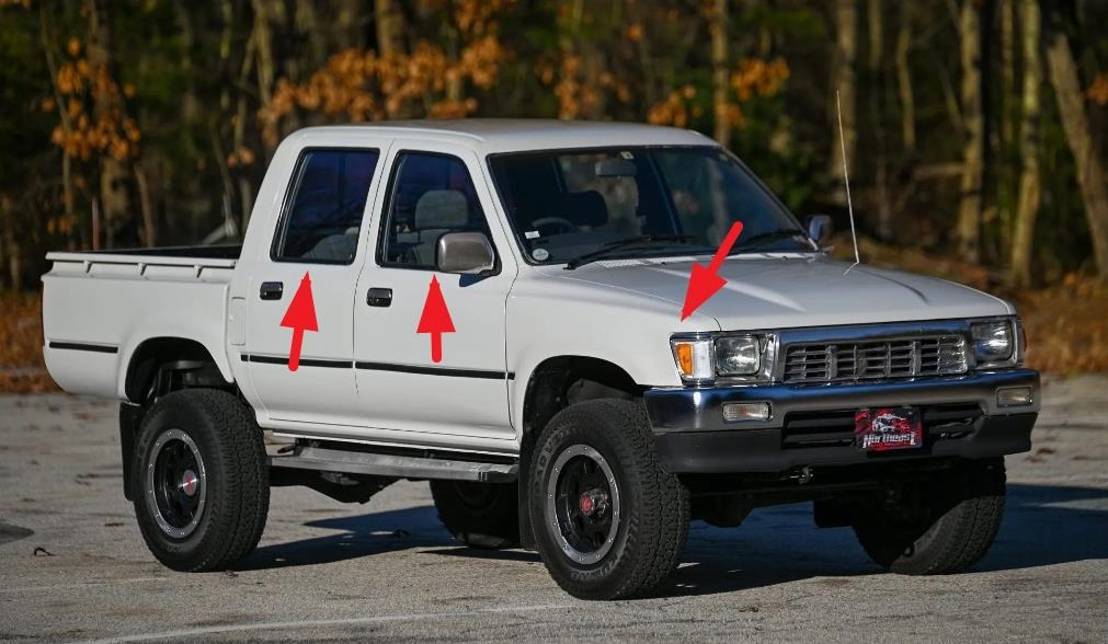 4 Pcs Weatherstrip Moulding Wi - Door Weather Strip ulasan dan harga