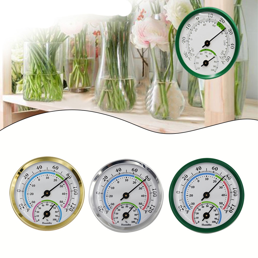 1pcs Aluminum Thermometer Hygr - Home Improvement Tool Time ulasan dan harga