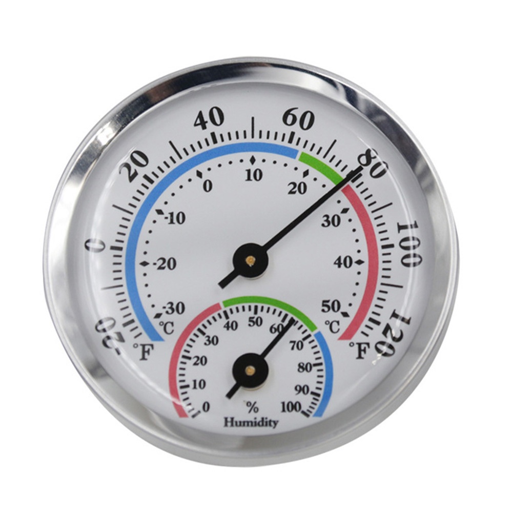 1pcs Aluminum Thermometer Hygr - Home Improvement Tool Time ulasan dan harga