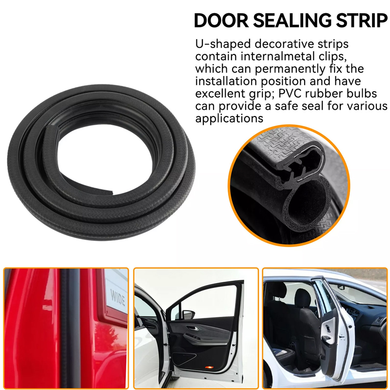 Universal Auto Rubber Seal Wea - Door Weather Strip ulasan dan harga