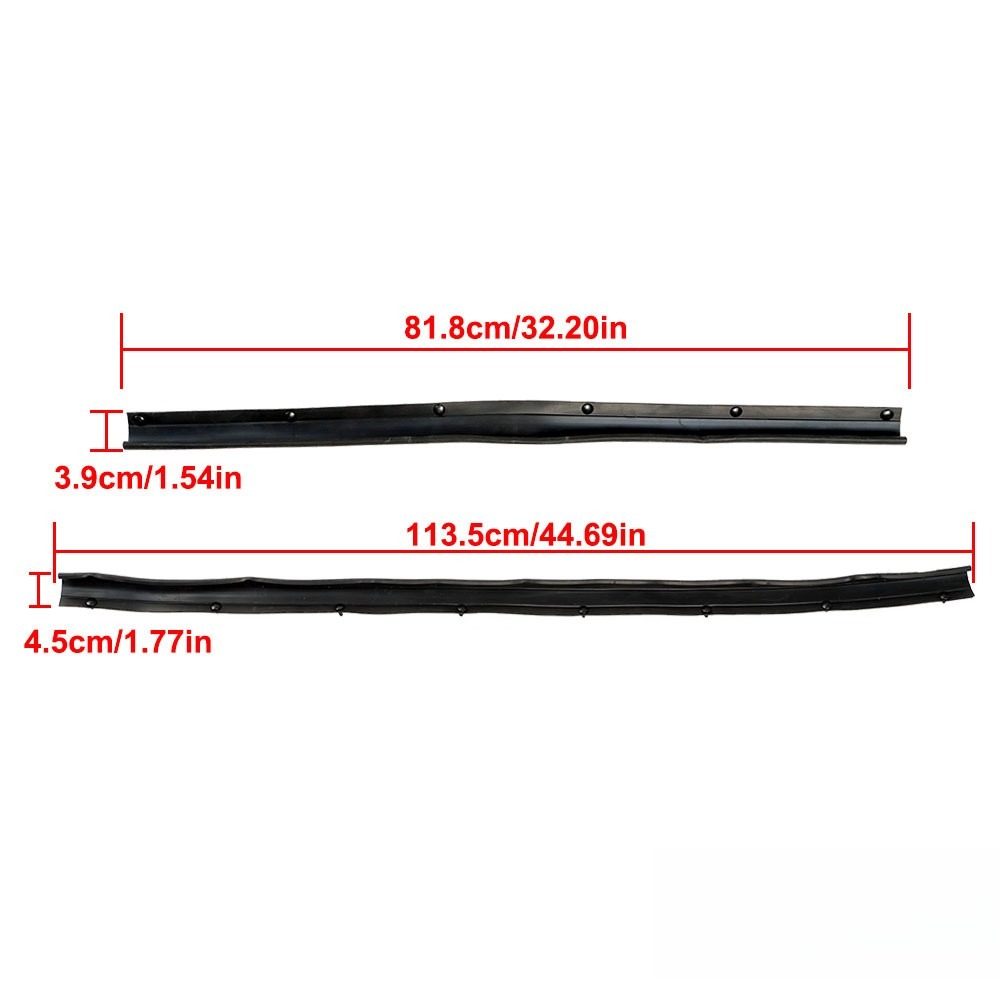 Cab Front&Rear Lower Door Weat - Door Weather Strip ulasan dan harga
