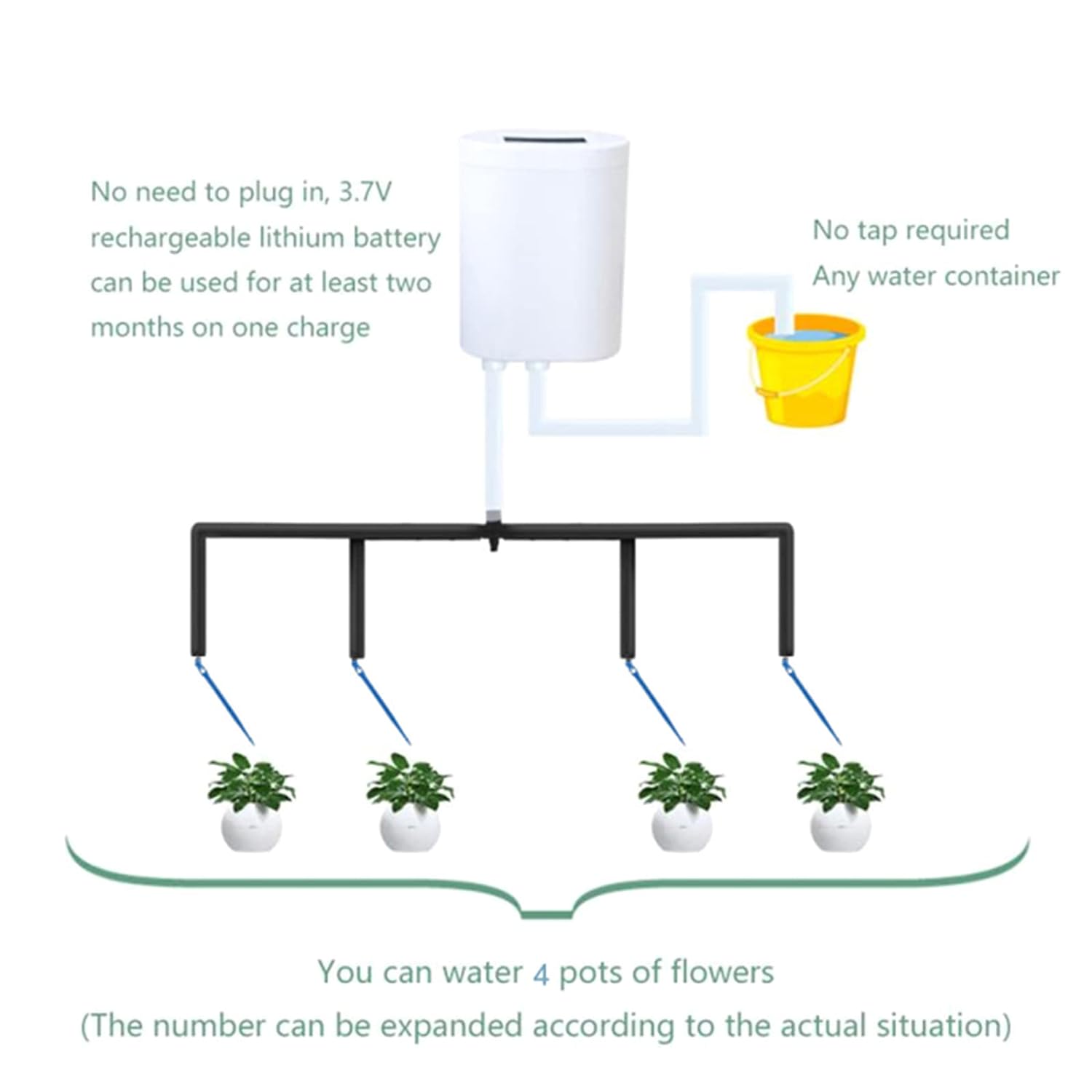 Automatic Plant Flower Waterin - Home Improvement Tool Time ulasan dan harga