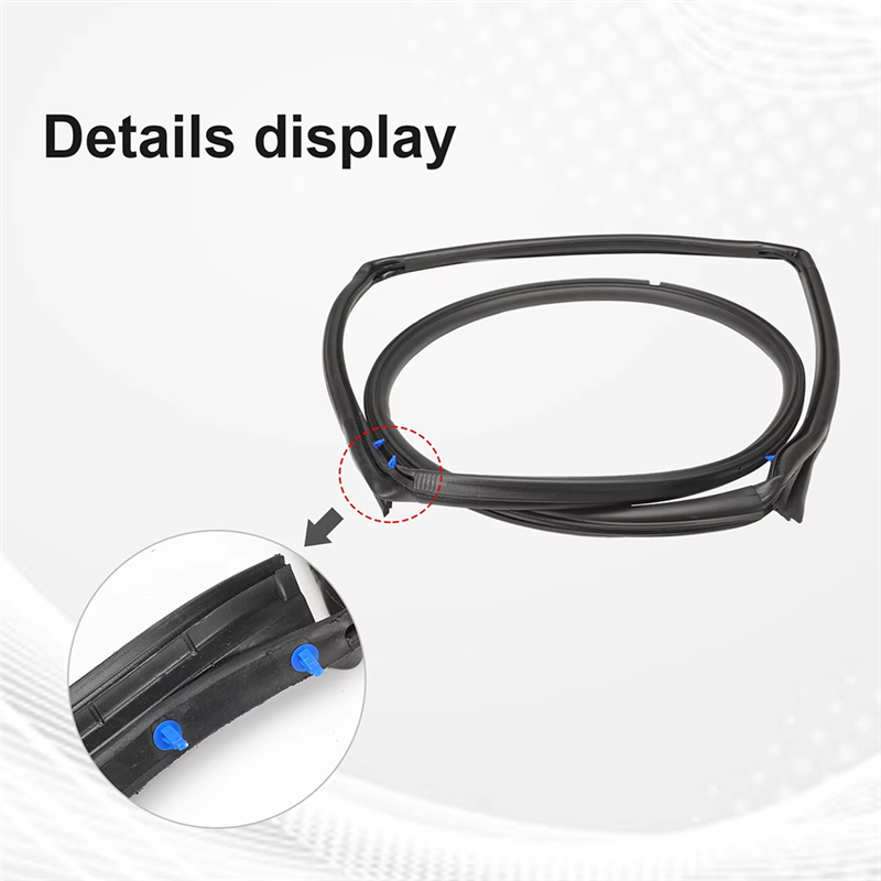 1Pair Front Door Seal Trim Kit - Door Weather Strip ulasan dan harga