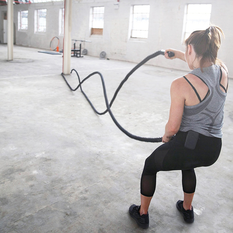 9M/12M/15M Fitness Battle Rope - Home Improvement Man ulasan dan harga